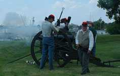 Civil War Cannon photo by Steven Forrest