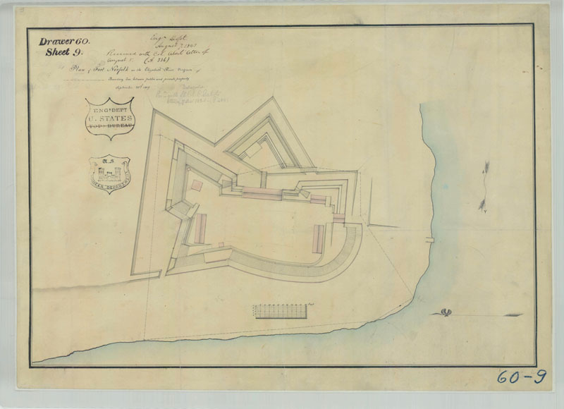  Picture of Fort Norfolk in 1819