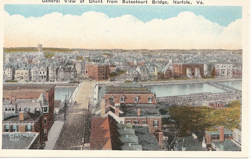 Ghent From Buteotourt Bridge  Postcard