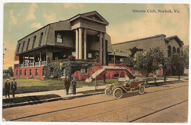 Ghents Club Postcard